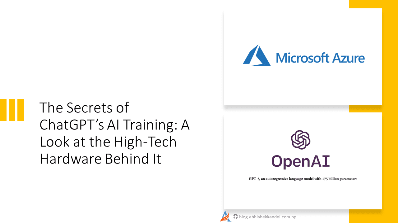 The Secrets of ChatGPT’s AI Training: A Look at the High-Tech Hardware Behind It